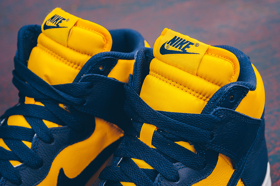 Nike Dunk High Michigan Retro Available 06