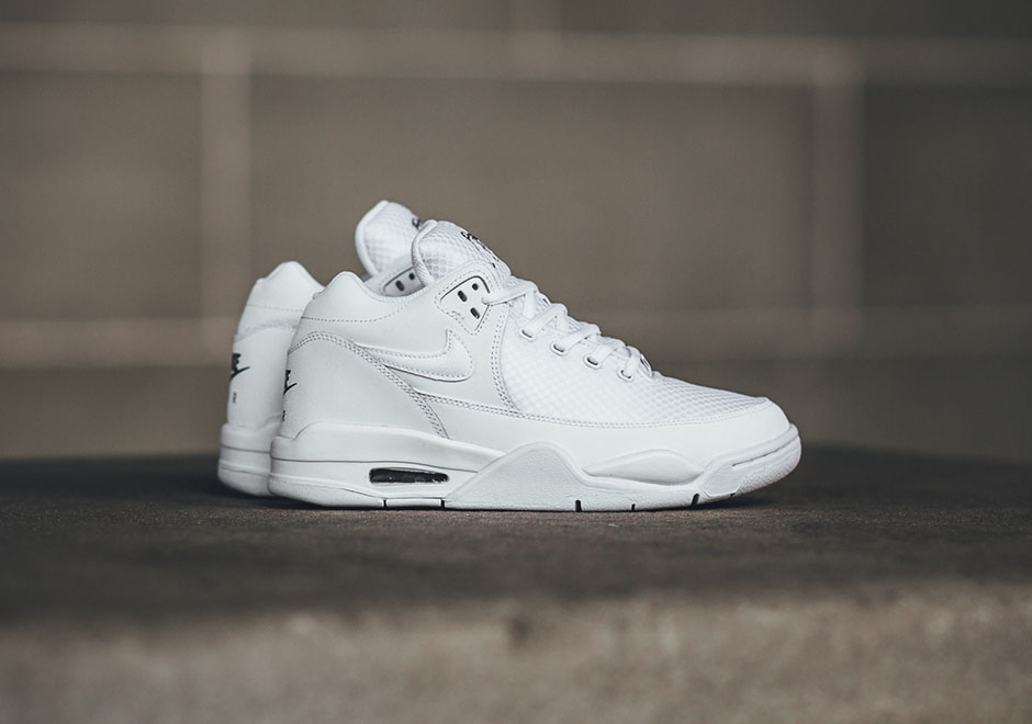 Nike's Late 80's Remix Called The Flight Squad Is Back In All-White