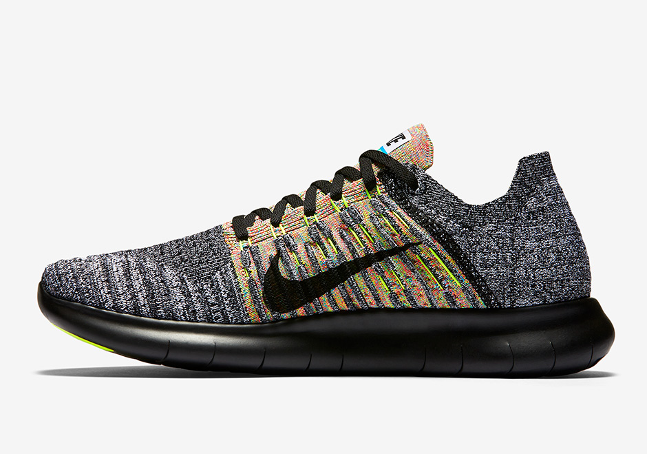 Hints Of Multi-Color In The New Nike Free RN Flyknit