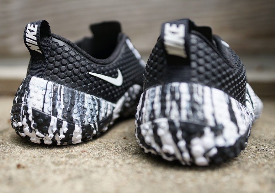 Nike Free Trainer 1 0 Oreo Black White 3