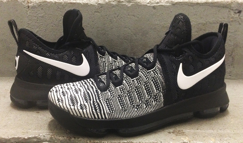 Nike Kd 9 Oreo Black White 03