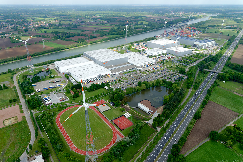 Nike's New Belgium Headquarters Powered By Wind And Solar Energy