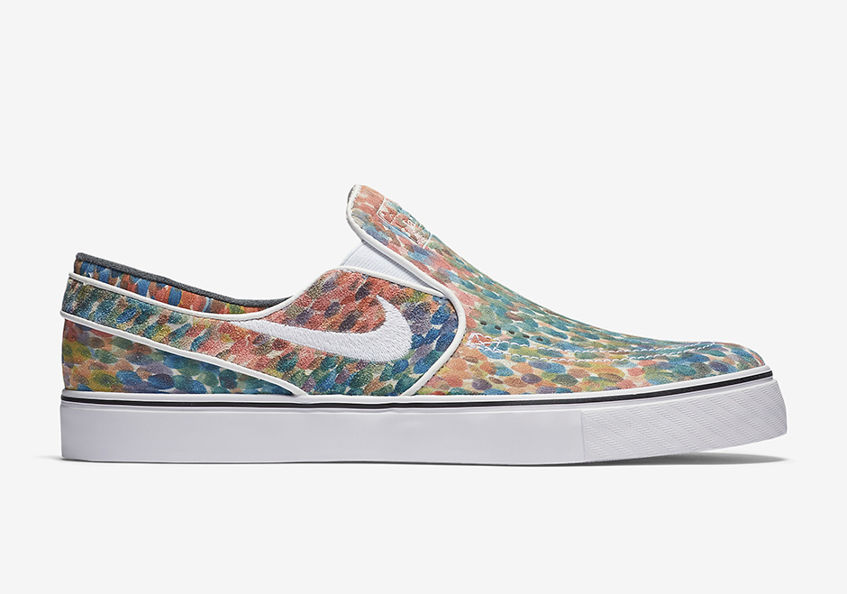 Nike Sb Janoski Slip On Water Color 02