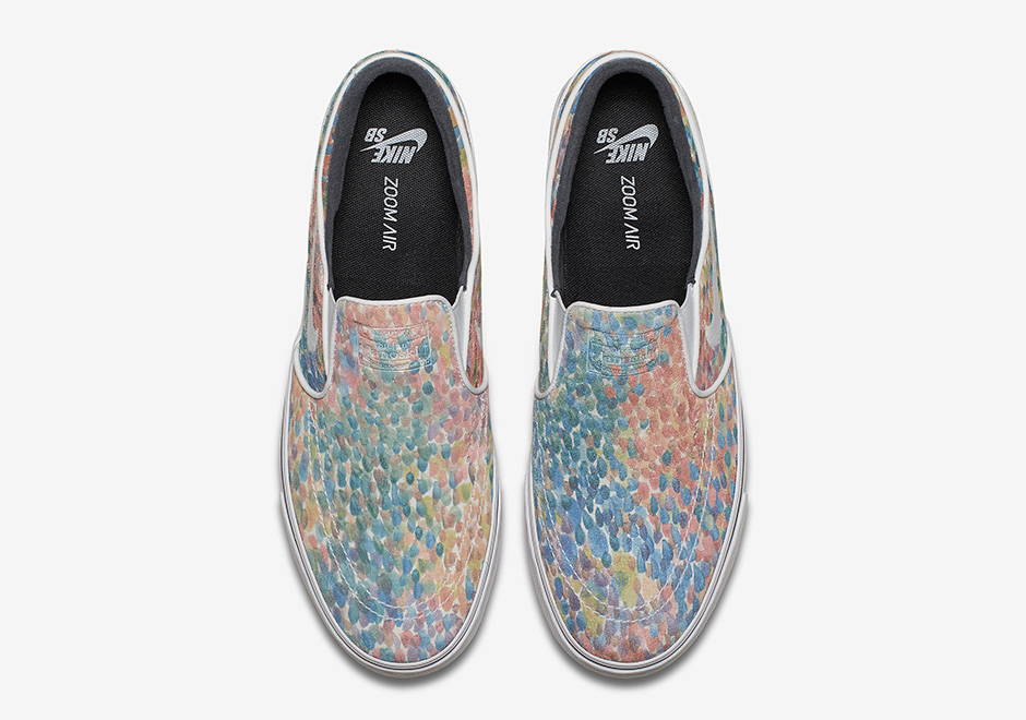 Nike Sb Janoski Slip On Water Color 04