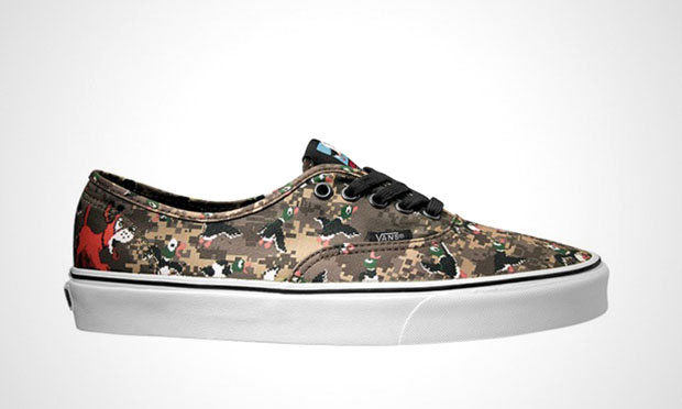 Nintendo Vans 7 Authentic Duck Hunt Camo