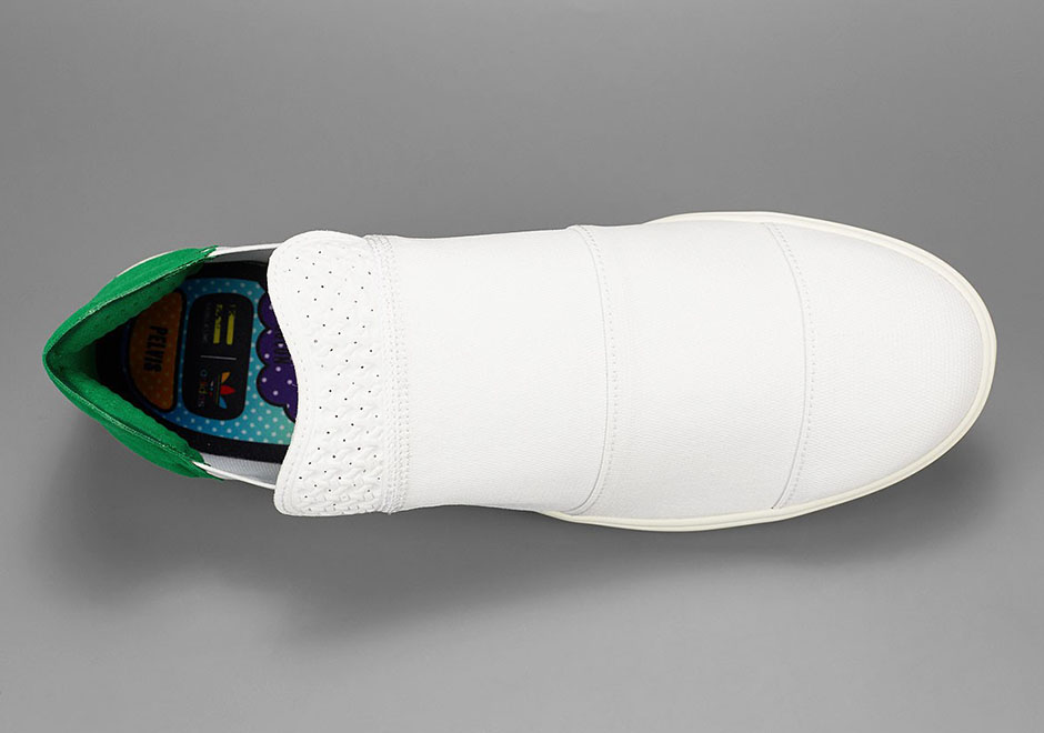 Pharrell Adidas Elastic Slip On Detailed Look 3