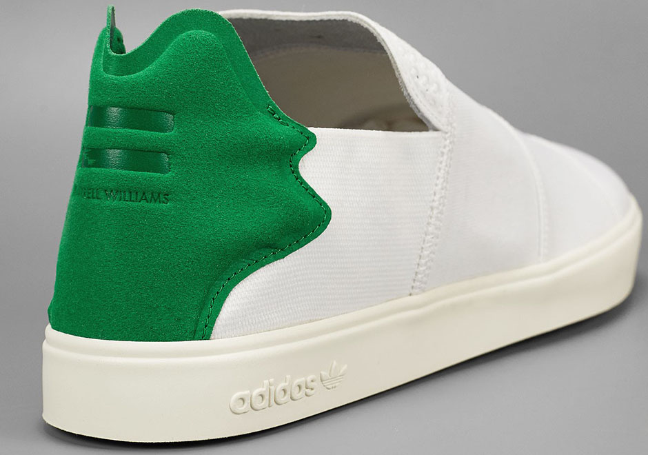 Pharrell Adidas Elastic Slip On Detailed Look 4