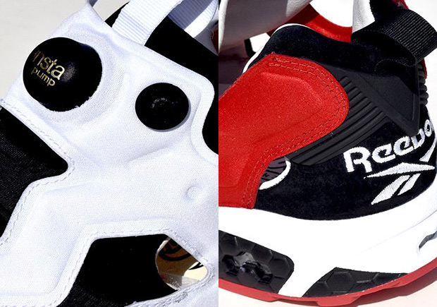 Reebok Instapump Fury Black White Red