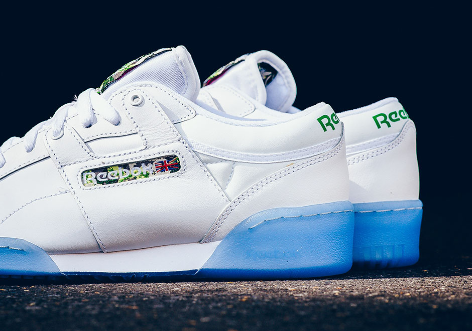 Reebok Workout Low White Ice Sole 3