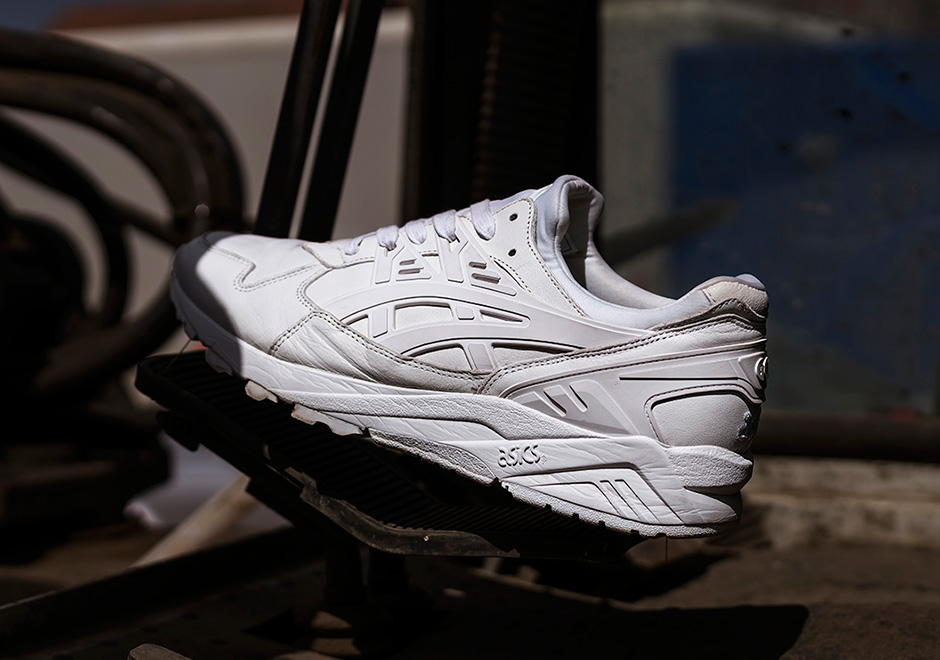 Size Asics Gel Kayano White Italian Leather 02