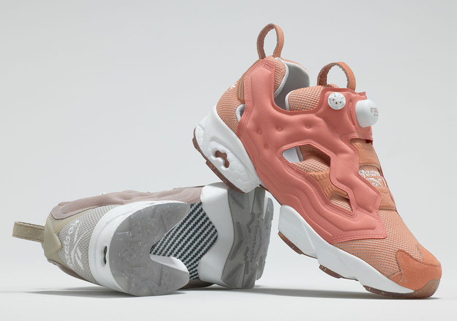 Size For Women Reebok Instapump Fury Rustic Clay Beach Stone 2