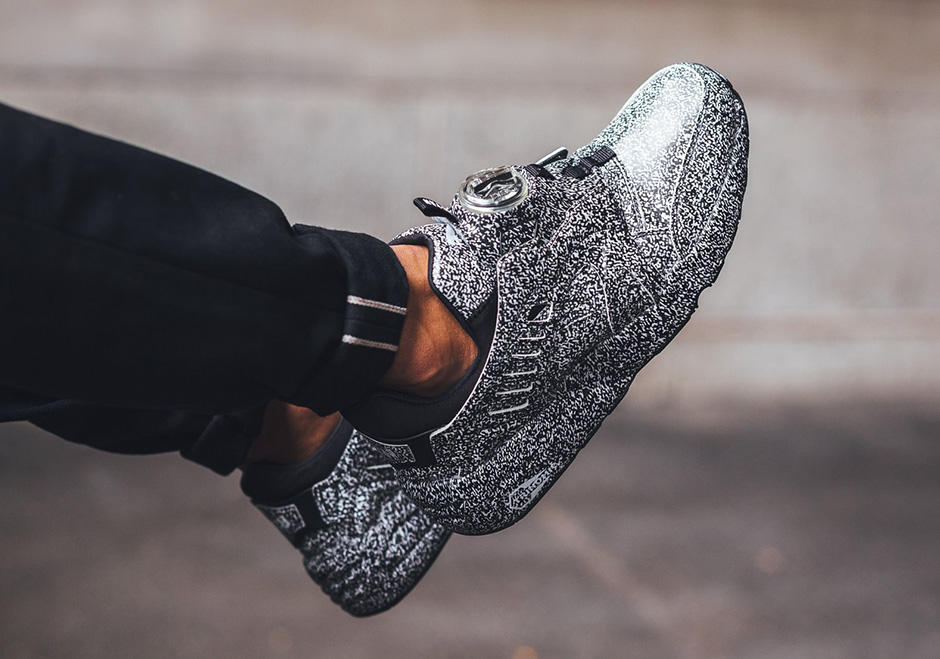 Trapstar Puma Disc Blaze White Noise Detailed Look 02