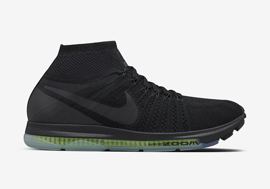 Nike Zoom All Out Flyknit 844134 001 All Black 2