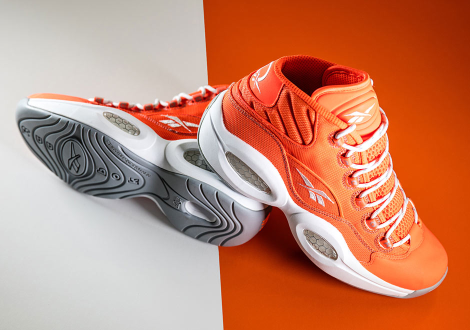 Reebok Question Only Strong Survive Orange Kevlar Available Now 1