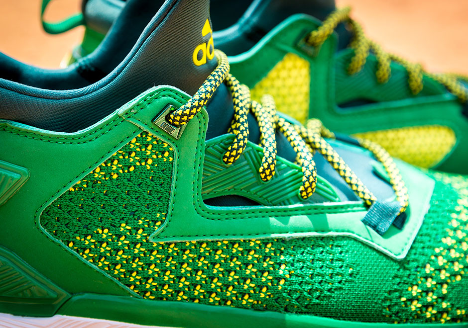 Adidas Dlillard 2 Oakland Green Yellow 4