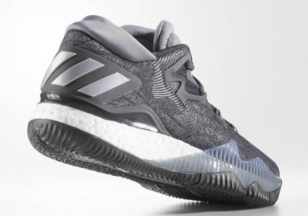 Adidas Crazylgiht Boost 2016 Grey Silver 2