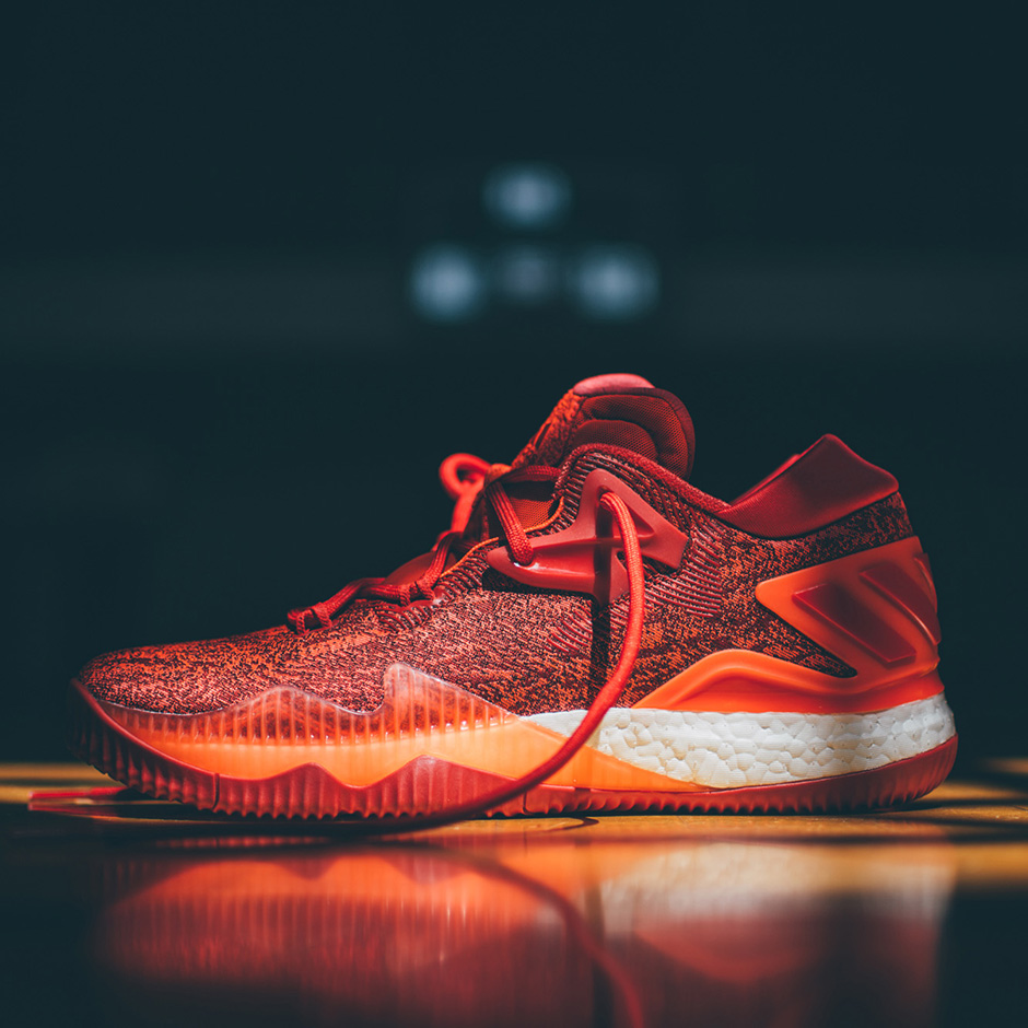 Adidas Crazylight Boost 2016 Red 3