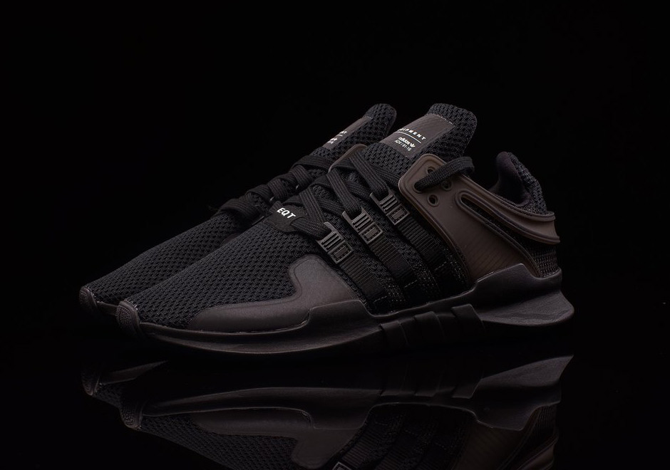 Adidas Eqt Adv Support Triple Black 1