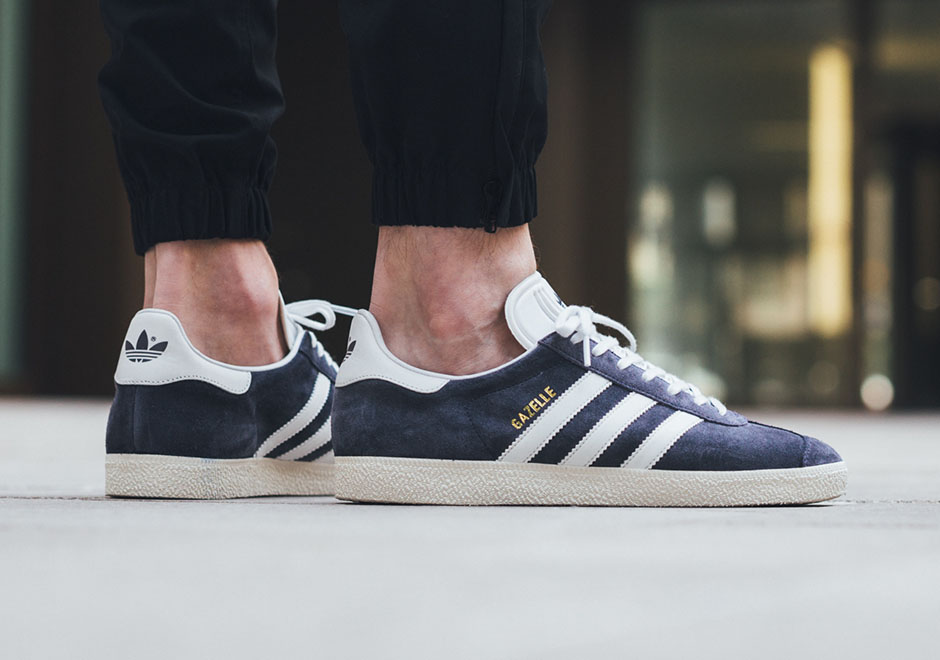 Adidas Gazelle Vintage Suede Slate Blue 1