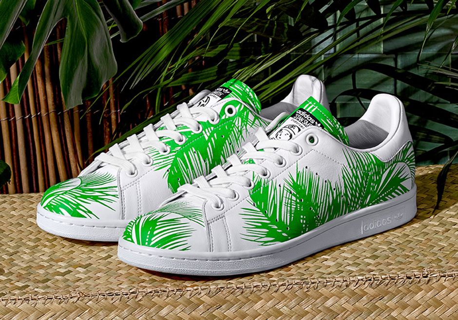 Adidas Stan Smith Pharrell Bbc Palm Trees 01