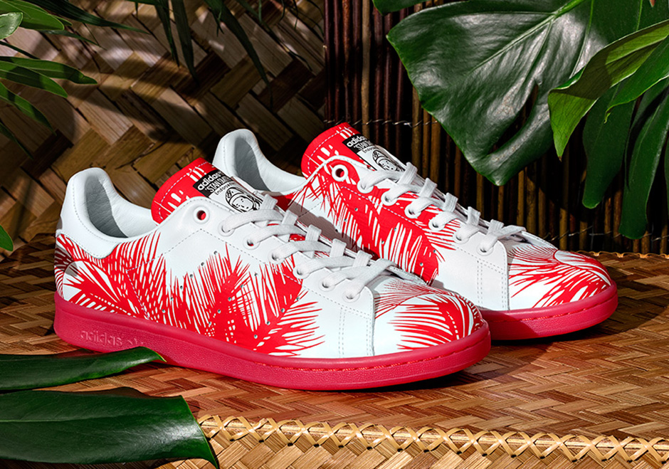 Adidas Stan Smith Pharrell Bbc Palm Trees 02