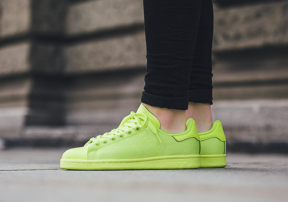 adidas Stan Smiths Look To Dominate Another With "Solar Yellow"