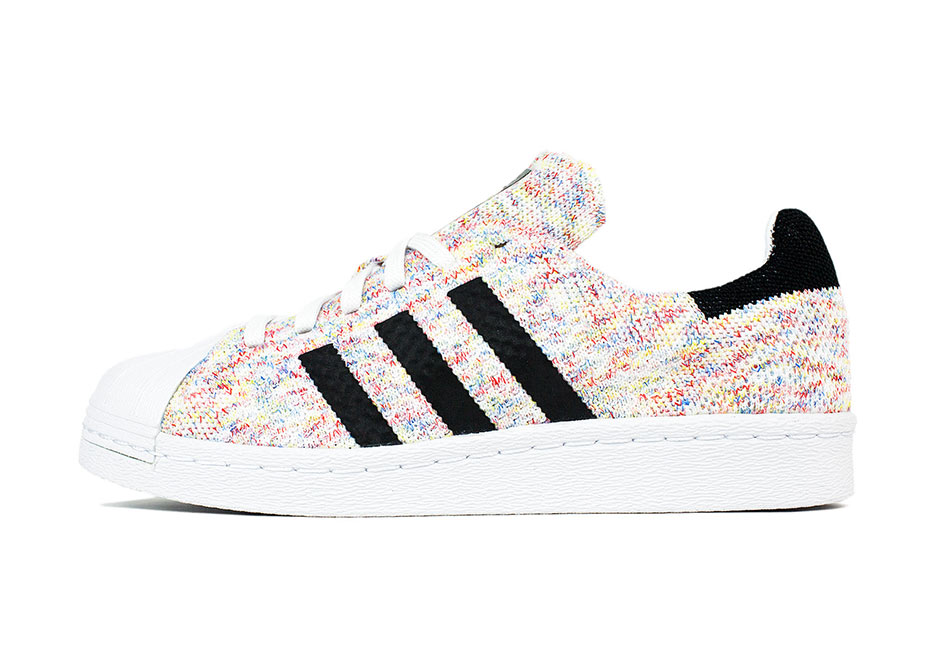 Adidas Superstar Primeknit White Multicolor S75845