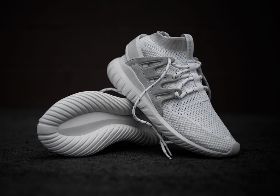 Adidas Tubular Nova Primeknit White Grey 6