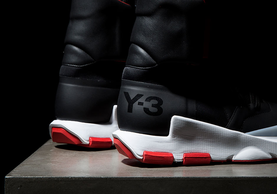 Adidas Y 3 Noci 003 Black White Red 3