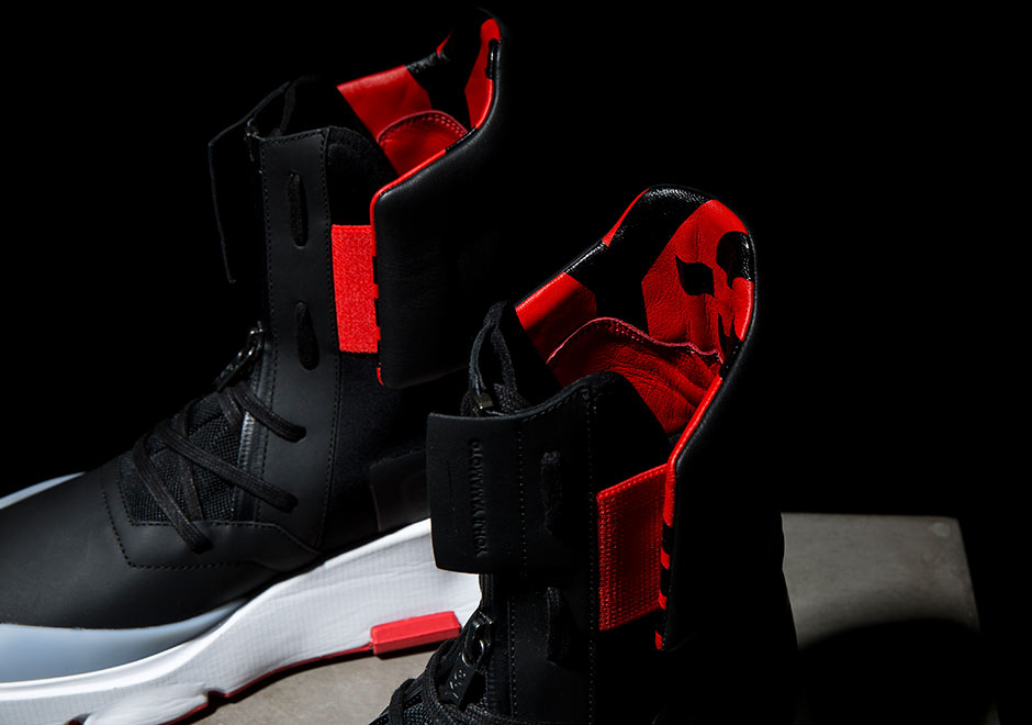 Adidas Y 3 Noci 003 Black White Red 5