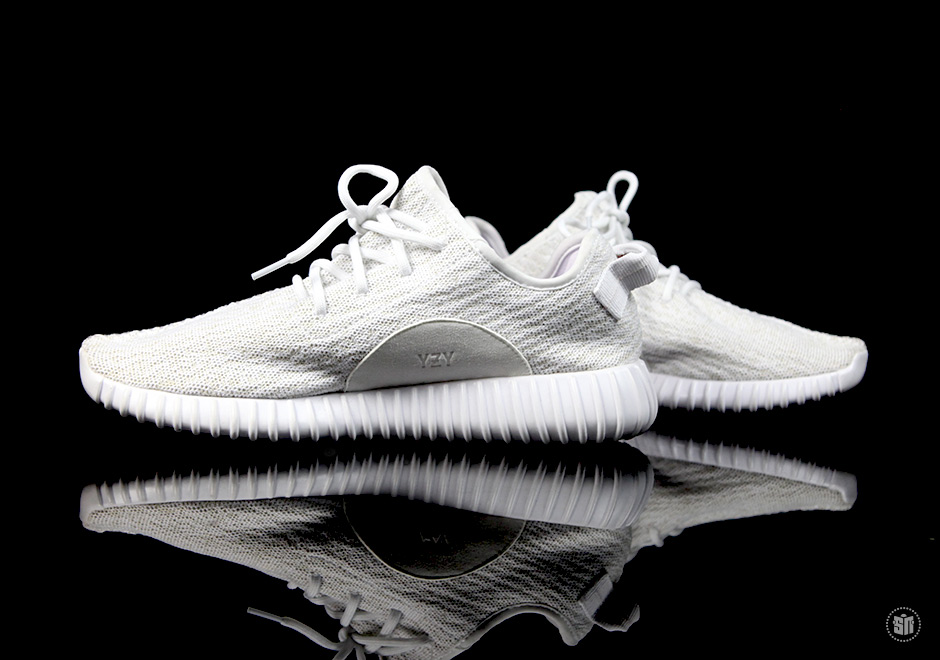 Adidas Yeezy Boost 350 White Detailed Photos 1