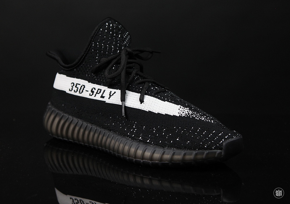 Adidas Yeezy Boost 550 Black White 11