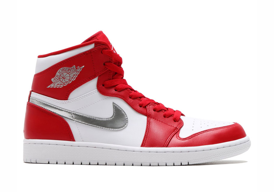 Air Jordan 1 High Gym Red Metallic Silver Jumpman Branding 02