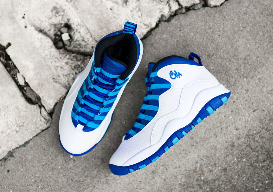 The Air Jordan 10 "City Pack" Honors MJ's NBA Franchise