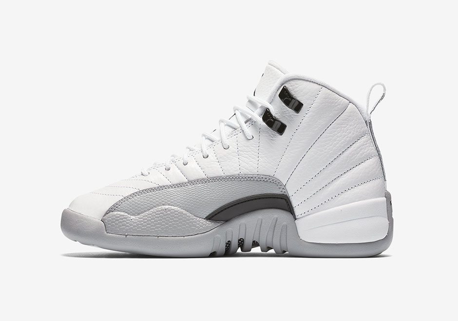 Air Jordan 12 Kids Wolf Grey 3