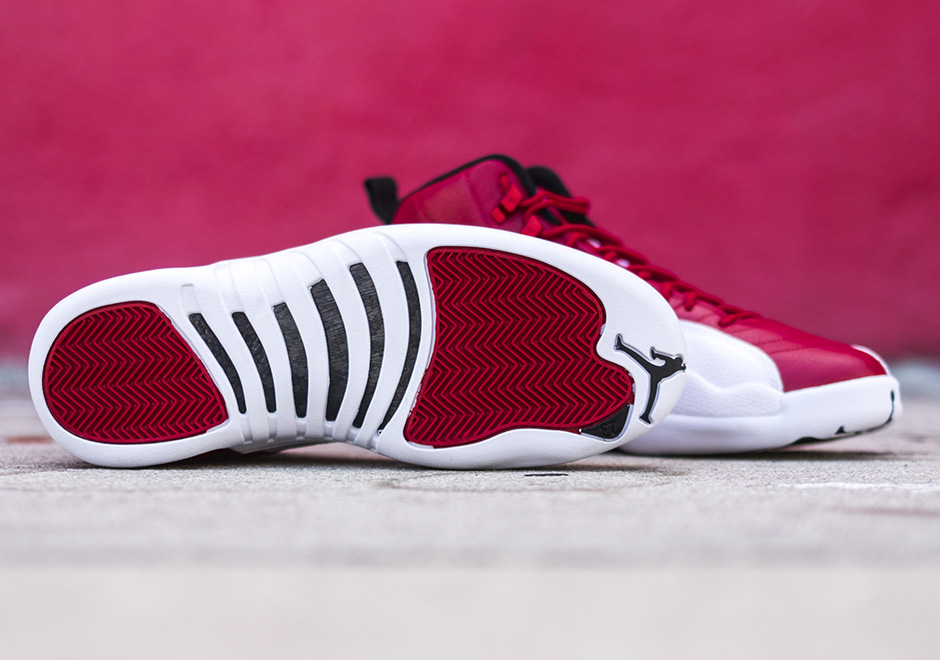 Air Jordan 12 Retro Gym Red White Detailed Look 3