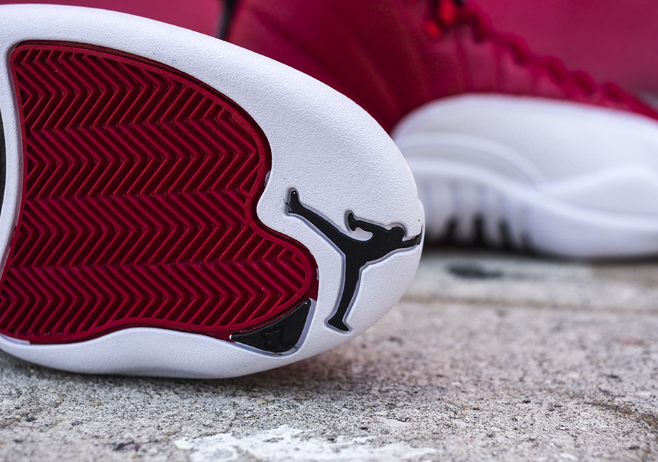 Air Jordan 12 Retro Gym Red White Detailed Look 7