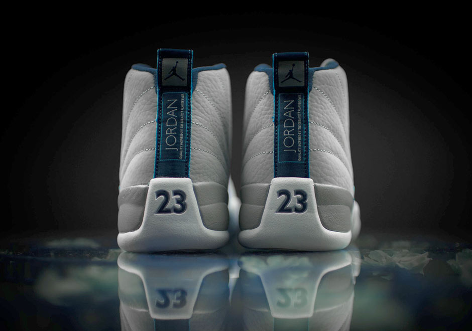 Air Jordan 12 Retro Wolf Grey University Blue Unc Release Reminder 3