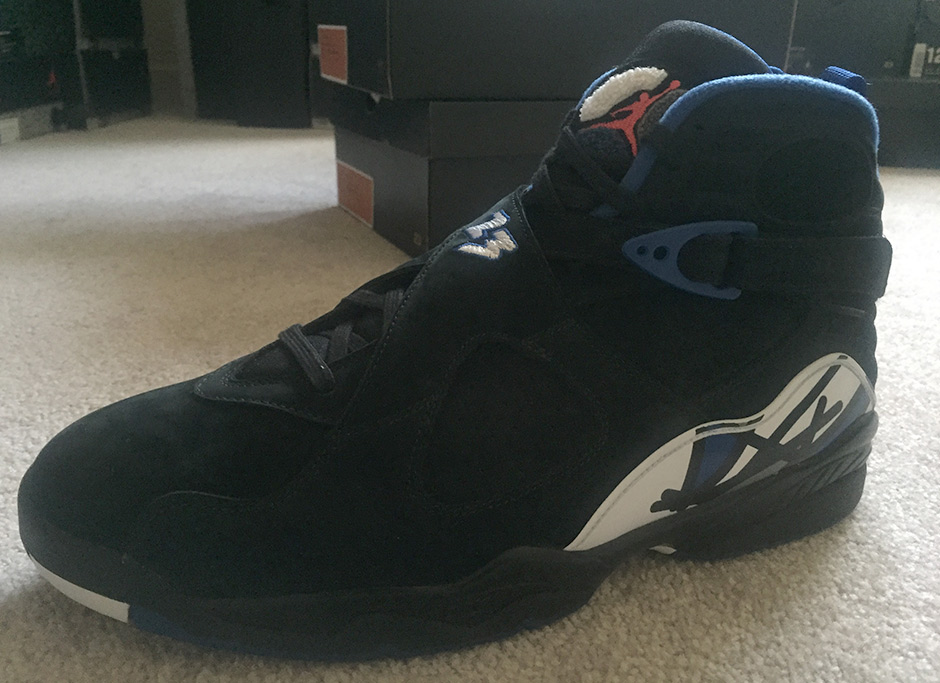 A Closer Look At Drake's Air Jordan 8 "OVO Kentucky" PEs