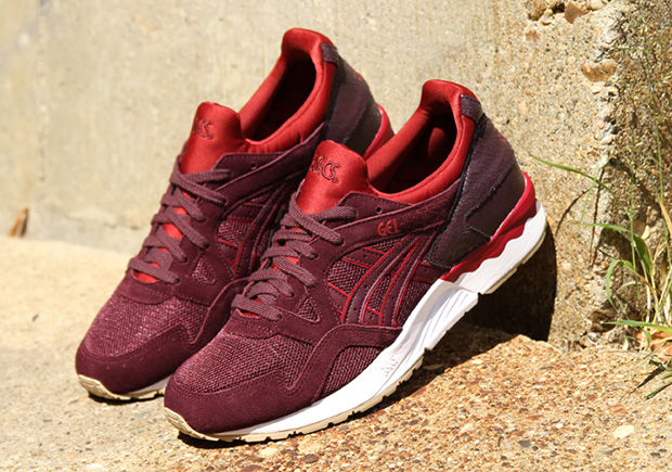 ASICS GEL-Lyte V “Rioja Red”