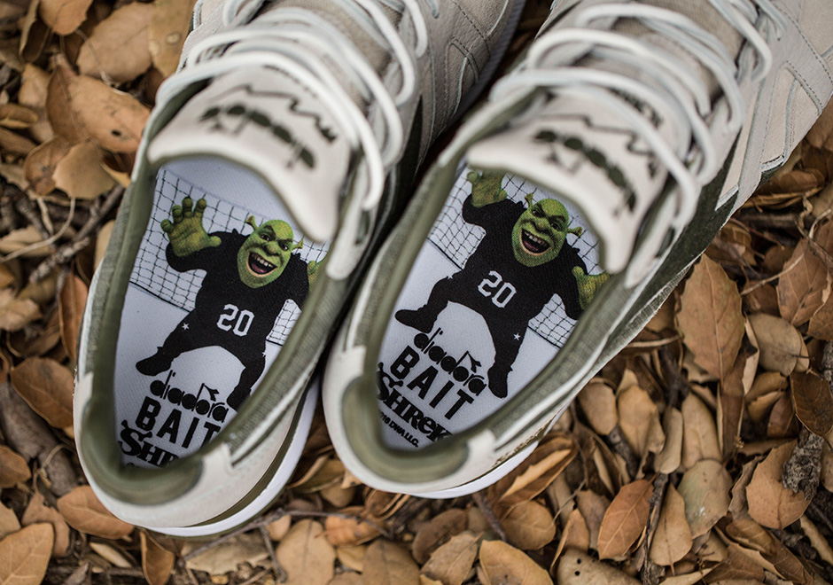 Bait Dreamworks Diadora N9000 Shrek Family Sizes 01