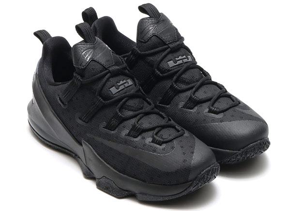 Lebron 13 Low Triple Black 2