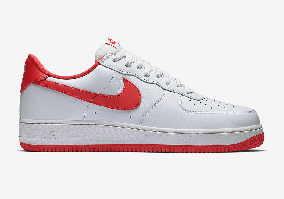 Nike Air Force 1 Low Qs Og White University Red 2