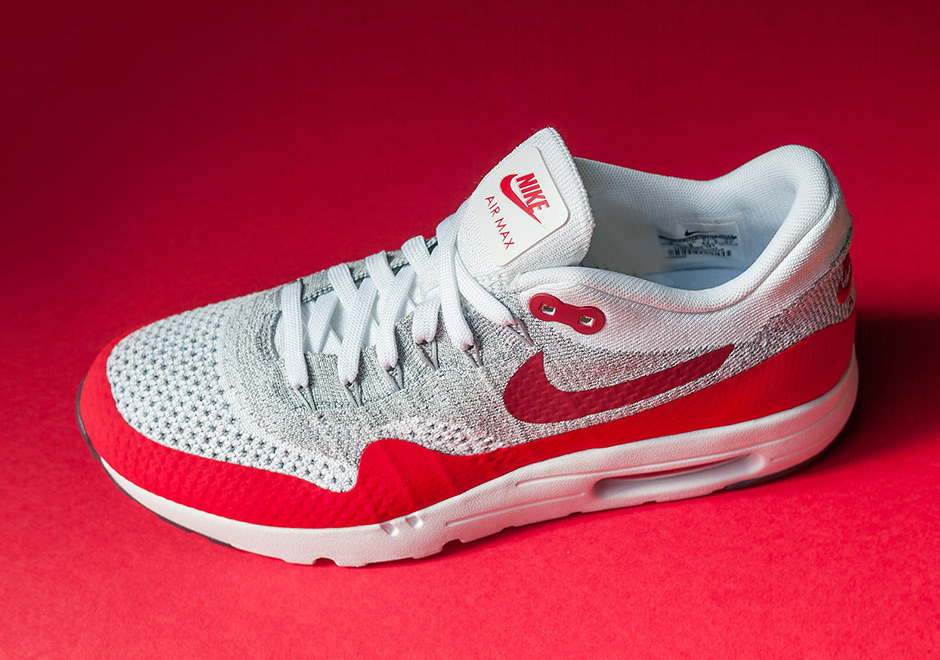 Nike Air Max 1 Flyknit Og Sport Red 03