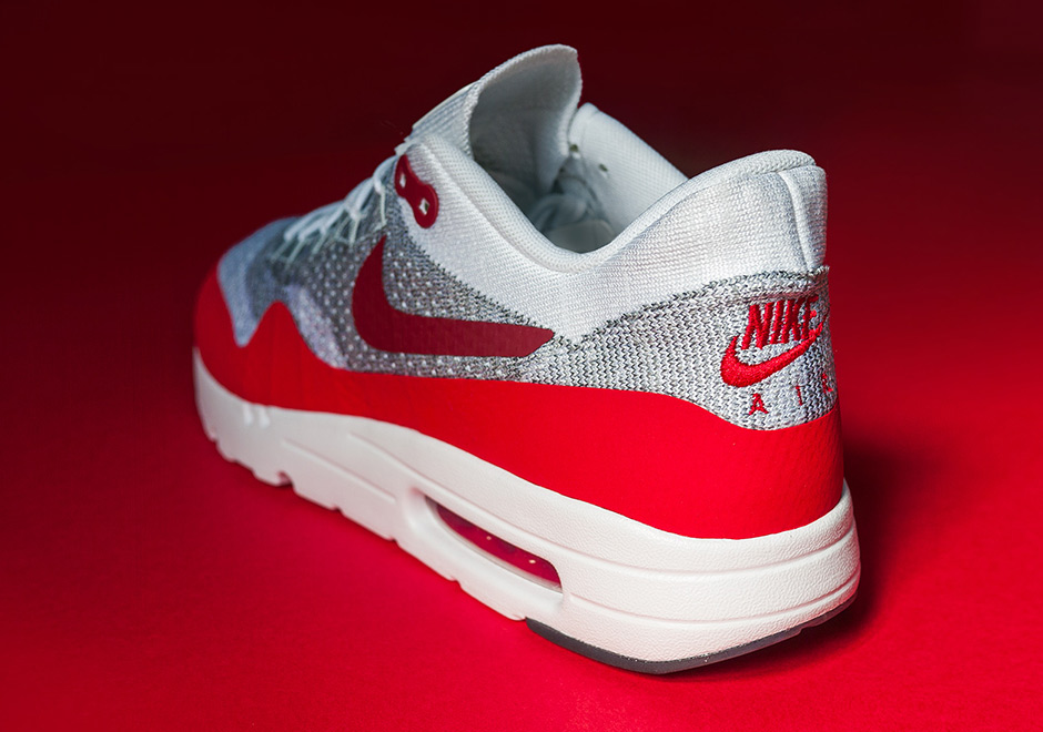 Nike Air Max 1 Flyknit Og Sport Red 04