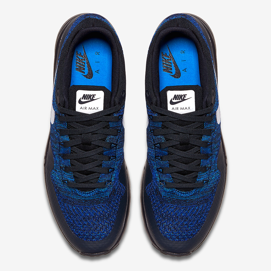 Nike Air Max 1 Ultra Flyknit Black Royal 1