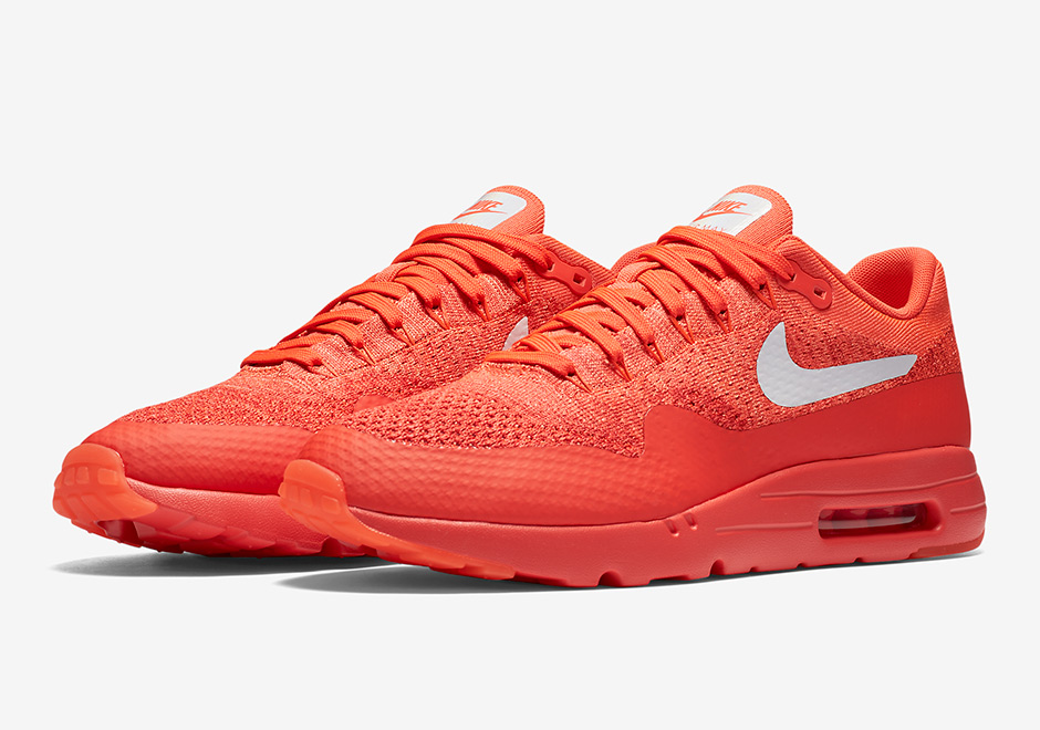 Nike Air Max 1 Ultra Flyknit "Bright Crimson"