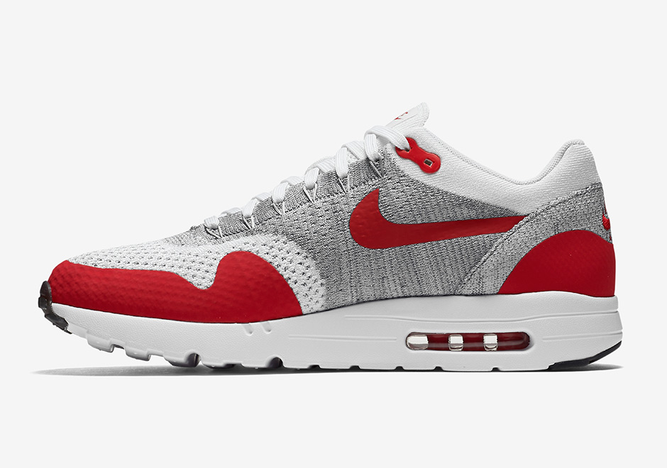 Nike Air Max 1 Ultra Flyknit Sport Red 4