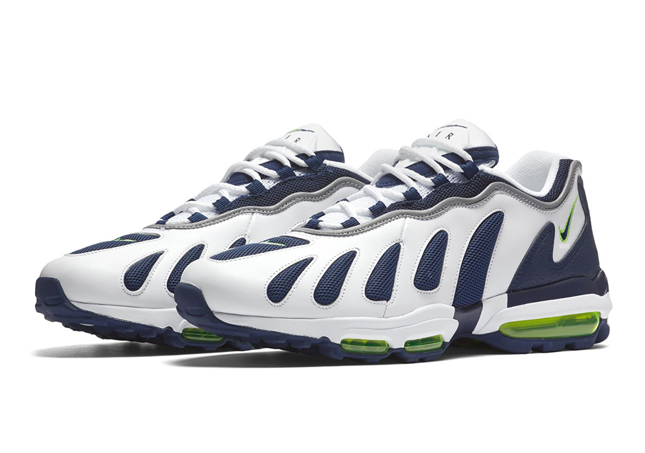 Nike Air Max 96 Retro White Blue Neon 2