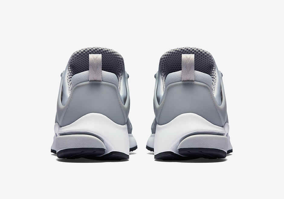 Nike Air Presto Woven Wolf Grey White Black 4